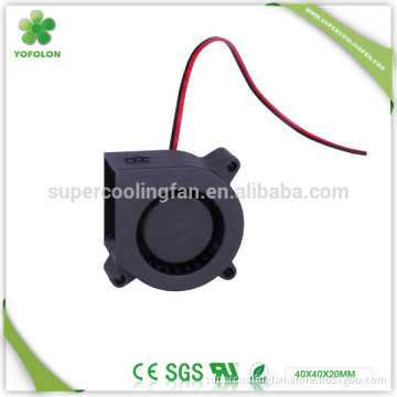 40x40x20mm 5V/12V DC Blower Cooling Fan with Low noise 4020 mini blower fan